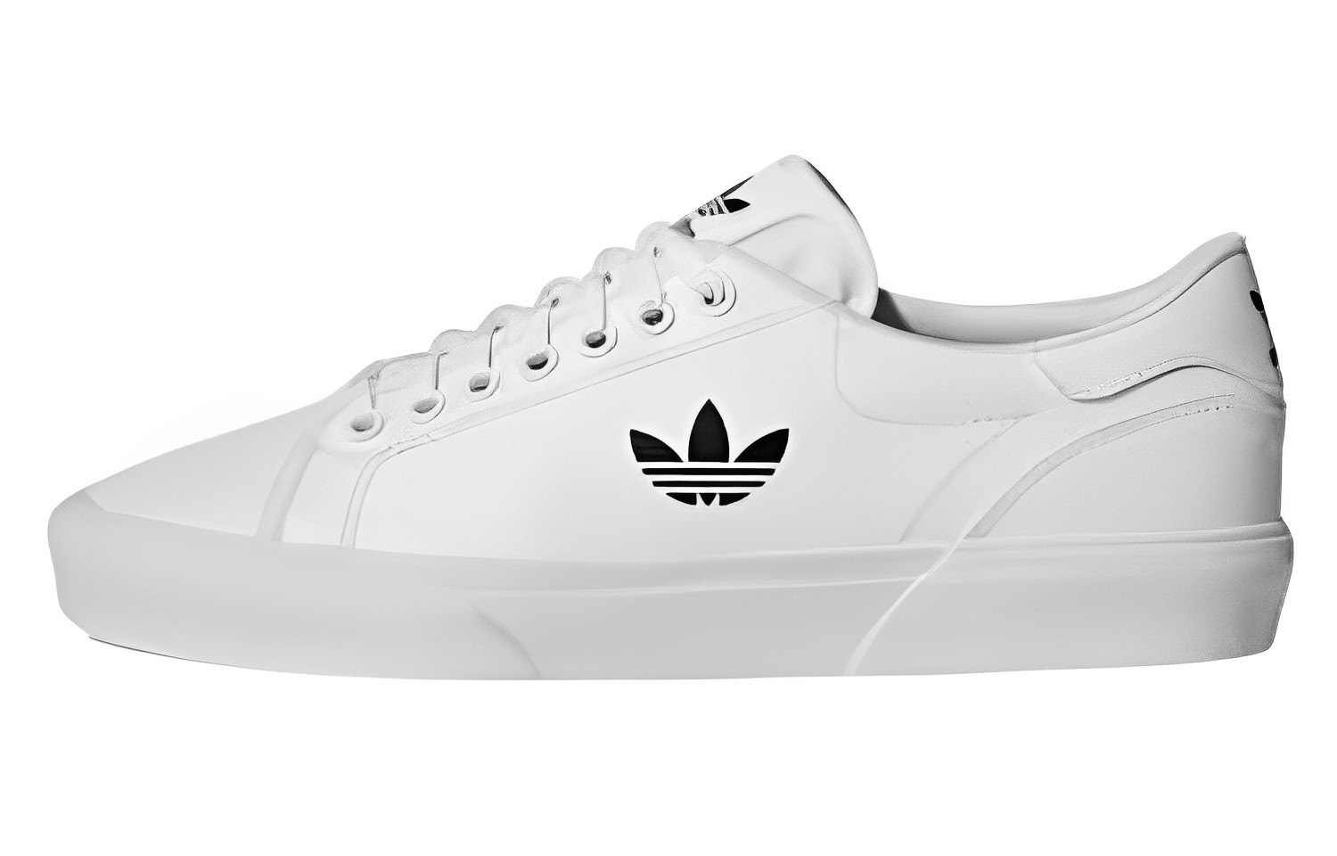 adidas originals Abaca 'White Black' HQ6468