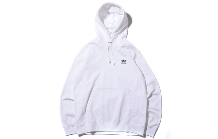 adidas Originals Ac Wappen Pullover Hoodie Long Sleeve Sweatshirt White DX4213