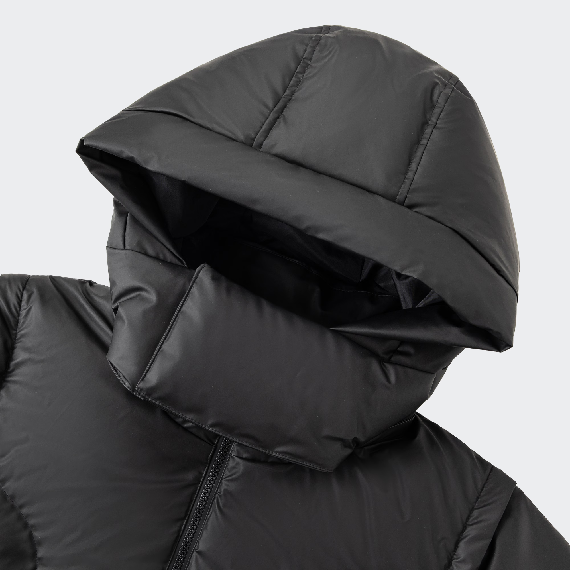 Details for 阿迪达斯 Originals ADC 2N1 可拆卸连帽羽绒夹克 黑色. JW1367