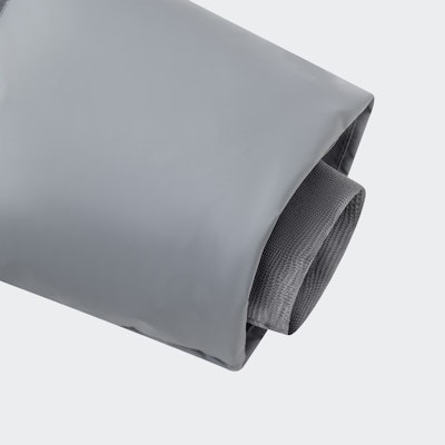 阿迪达斯Originals ADC 2N1可拆卸连帽羽绒服 浅灰色 JW1365 1