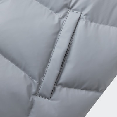 阿迪达斯Originals ADC 2N1可拆卸连帽羽绒服 浅灰色 JW1365 2