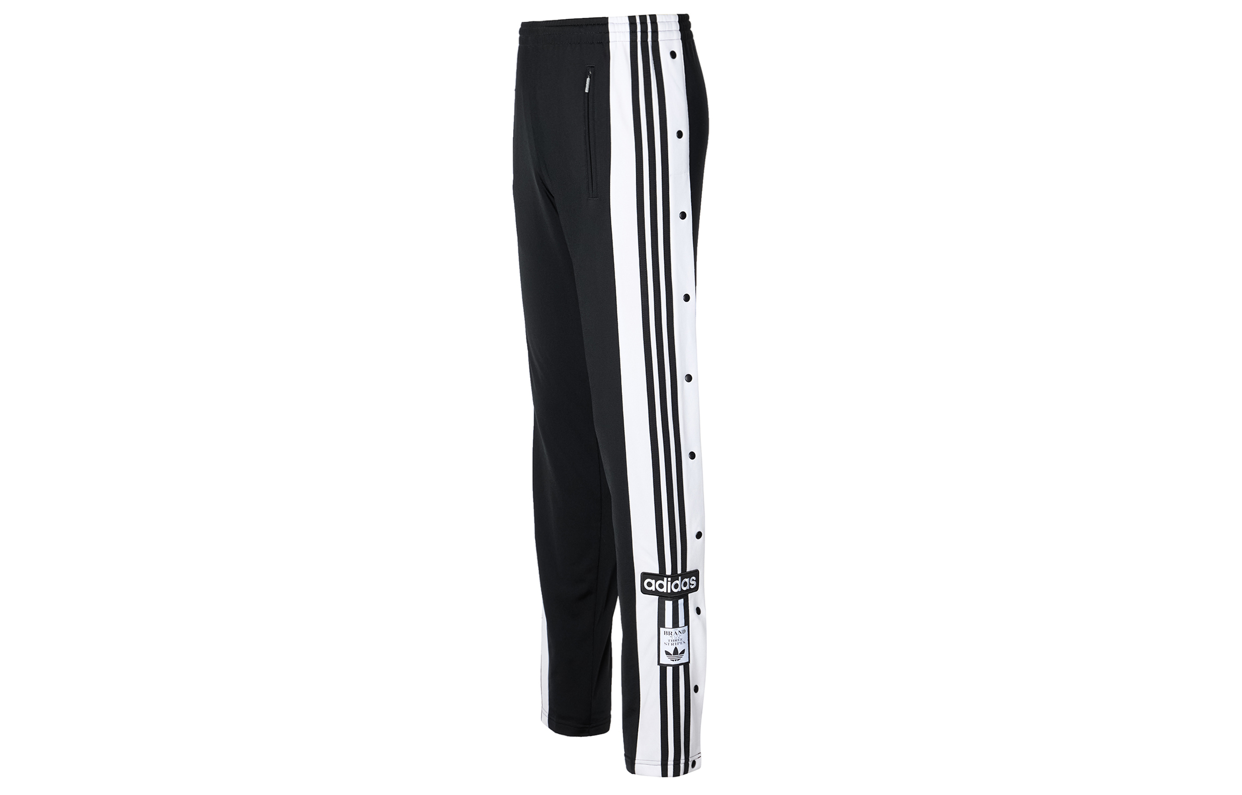 Adidas Originals ADIBREAK Snap Pants Black Retro Track Pants for Men DV1593