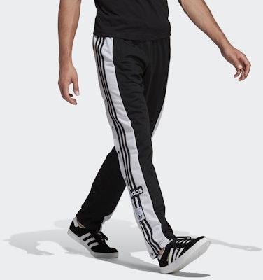 Adidas Originals 經典復古款ADIBREAK黑色開扣運動長褲 男款 DV1593 Sizing Adidas Originals 經典復古款ADIBREAK黑色開扣運動長褲 男款 DV1593