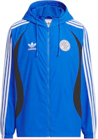 adidas Originals Adicolor 24 FW Loose Fit Hoodie Jacket Blue JL8360 adidas Originals Adicolor 24 FW Loose Fit Hoodie Jacket Blue JL8360