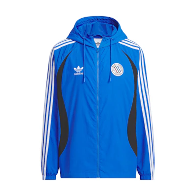 adidas Originals Adicolor 24 FW Loose Fit Hoodie Jacket Blue JL8360