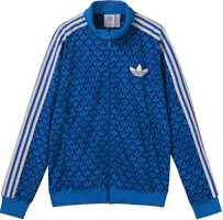 adidas Originals Adicolor 70s Monogram Retro Track Jacket Blue IP6980 adidas Originals Adicolor 70s Monogram Retro Track Jacket Blue IP6980