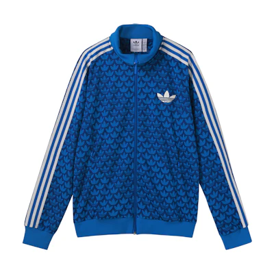 adidas Originals Adicolor 70s Monogram Retro Track Jacket Blue IP6980