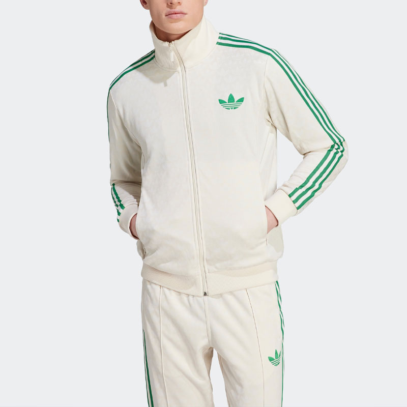 Lookbook adidas Originals Adicolor 70s Monogram Track Jacket Vintage White Retro IP6981