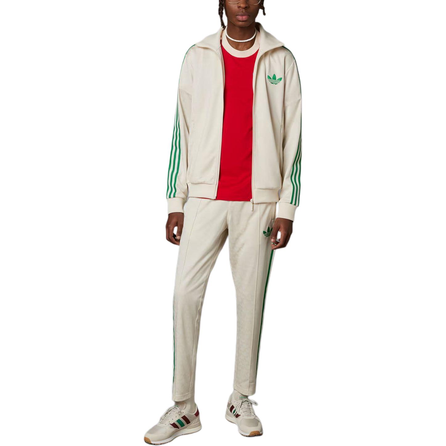 Details for adidas Originals Adicolor 70s Monogram Track Jacket Vintage White Retro IP6981