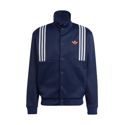 adidas Originals Adicolor 70s Retro Track Top Navy Blue Logo Jacket IP6978