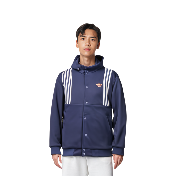 Details for adidas Originals Adicolor 70s Retro Jaket Track Navy Blue Logo IP6978