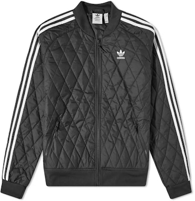 adidas Originals Adicolor 黑色刺繡標誌保暖外套 H11439 Order adidas Originals Adicolor 黑色刺繡標誌保暖外套 H11439