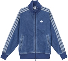 adidas Originals Adicolor Relaxed Denim Jacket Zip-Up - Denim Blue JC6233 adidas Originals Adicolor Relaxed Denim Jacket Zip-Up - Denim Blue JC6233