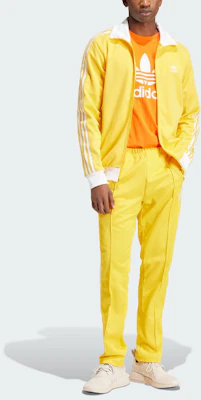 adidas Originals Adicolor Beckenbauer Jaket Retro Kuning Track Top IP0414 Purchase adidas Originals Adicolor Beckenbauer Jaket Retro Kuning Track Top IP0414