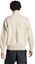 Shop adidas Originals Adicolor Beige Faux Leather 3-Stripes Zip Jacket Long Sleeve IZ4036