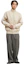Sizing adidas Originals Adicolor Beige Faux Leather 3-Stripes Zip Jacket Long Sleeve IZ4036