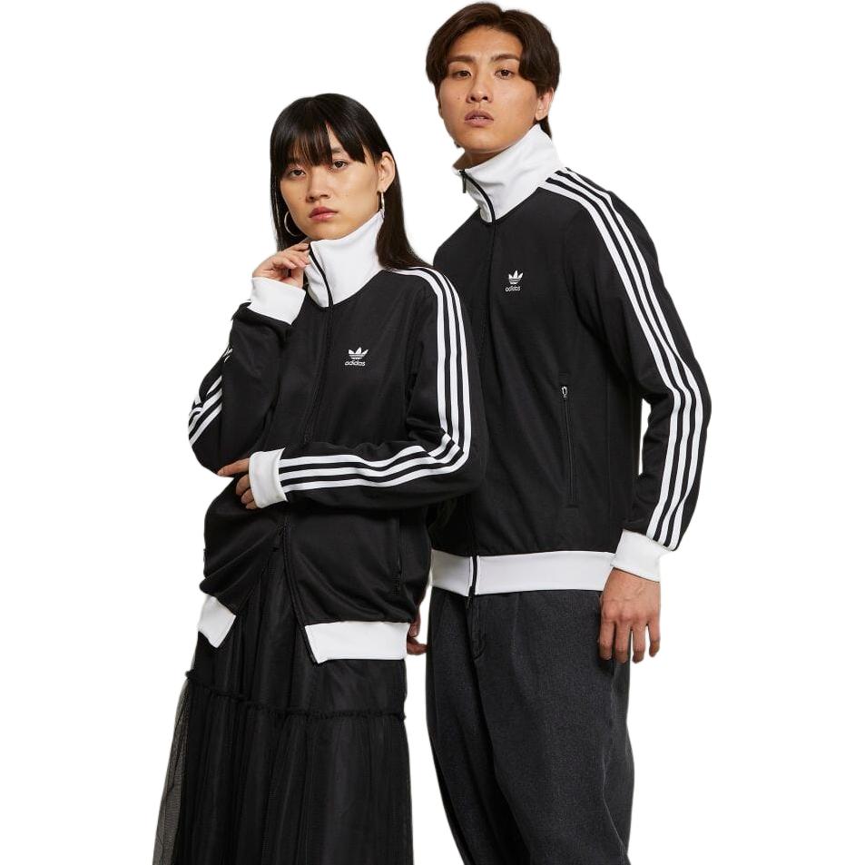 adidas Originals Adicolor Black 3-Stripes Colorblock Zip Jacket II5763 圖 7