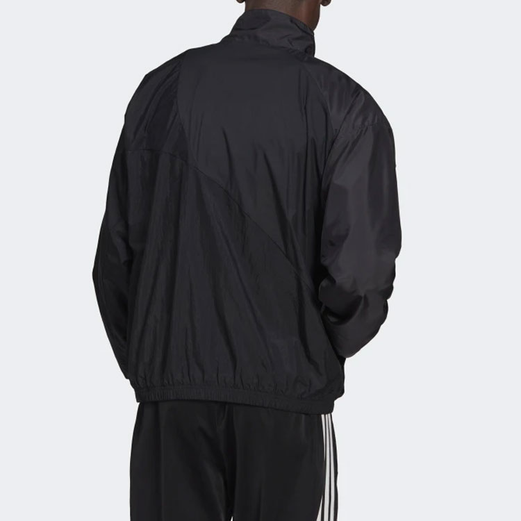 adidas Originals Adicolor Black Track Jacket with Trefoil Logo and Print HE2952 圖 4