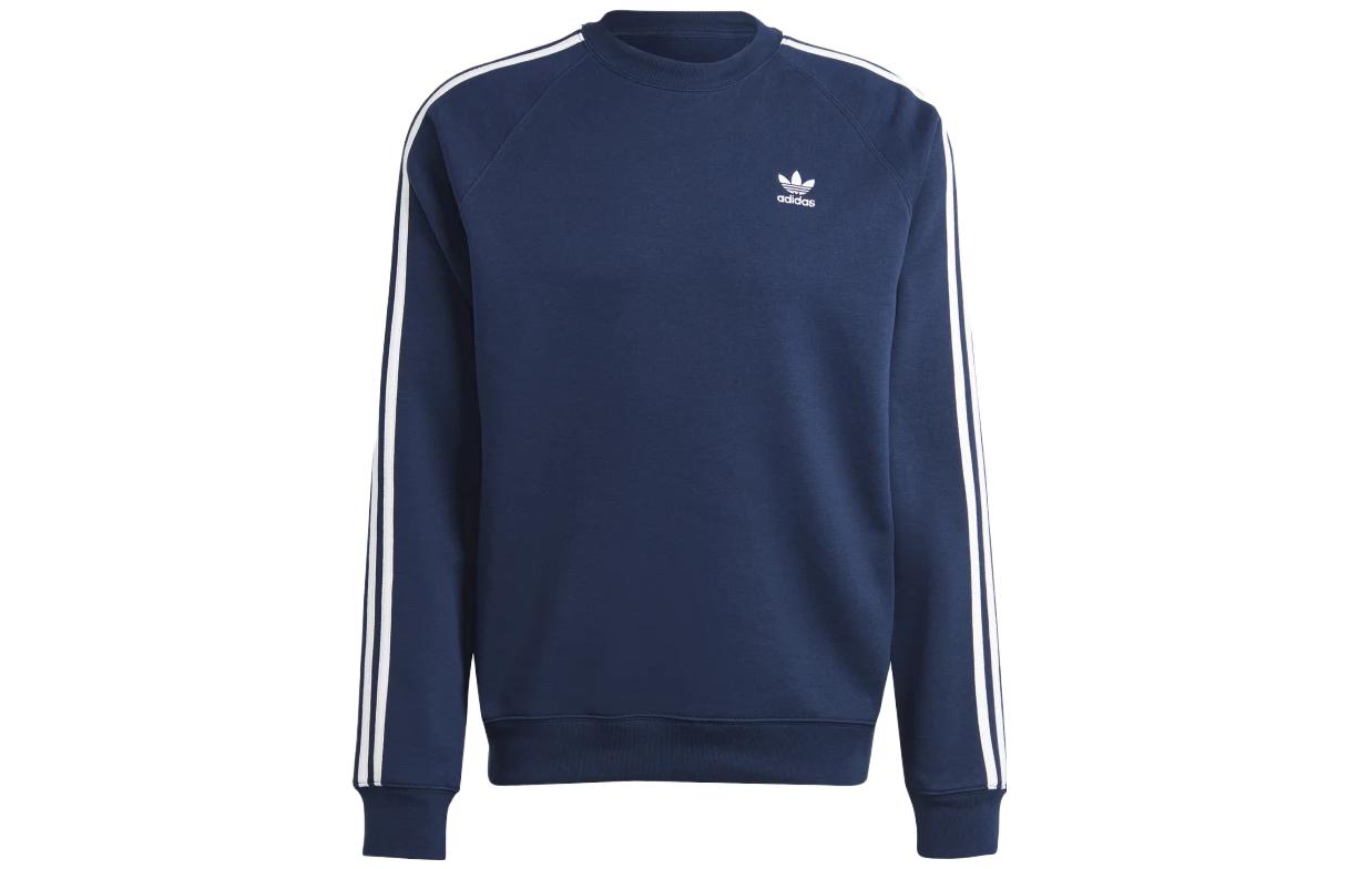 Order adidas Originals 經典三條紋圓領運動衫 夜藍色 男款 IM4515
