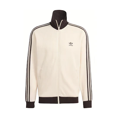 adidas Originals Adicolor Classics Stand Collar Colorblock Jacket Off White. HR3307