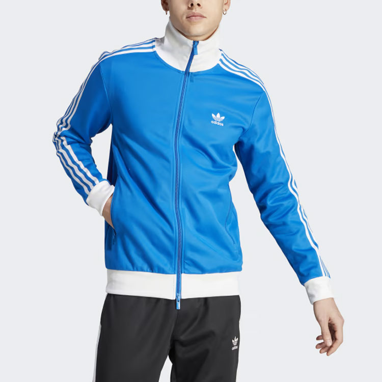 Lookbook adidas Originals 經典款 Beckenbauer 藍色運動外套 IM4510