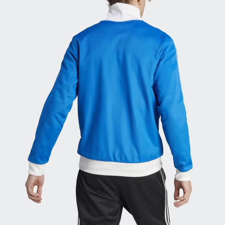 Shop adidas Originals 經典款 Beckenbauer 藍色運動外套 IM4510