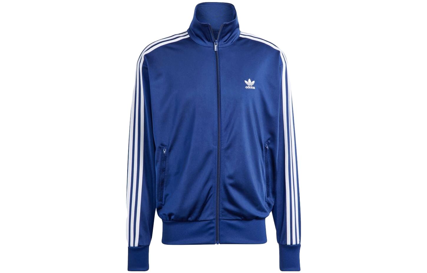 adidas Originals Adicolor Classics Firebird Track Jacket Navy Blue Vintage Style IN4682
