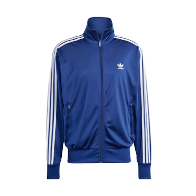 adidas Originals Adicolor Classics Firebird Track Jacket Navy Blue Vintage Style IN4682