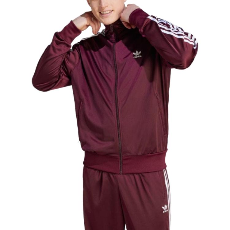 adidas Originals Adicolor Classics Firebird Track Jacket Brown IN4683 圖 3