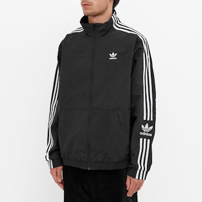 adidas Originals 經典Adicolor黑色運動外套 - 亞洲版型 (秋季) H41391 Details for adidas Originals 經典Adicolor黑色運動外套 - 亞洲版型 (秋季) H41391