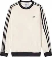 adidas Originals Adicolor Classics Retro 3-Stripes Crewneck Sweatshirt White Men HA9309 adidas Originals Adicolor Classics Retro 3-Stripes Crewneck Sweatshirt White Men HA9309