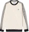 Order adidas Originals Adicolor Classics Retro 3-Stripes Crewneck Sweatshirt Putih Lelaki HA9309
