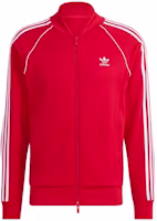 adidas Originals Adicolor Classics SST Track Jacket Red Long Sleeve IL2494 adidas Originals Adicolor Classics SST Track Jacket Red Long Sleeve IL2494