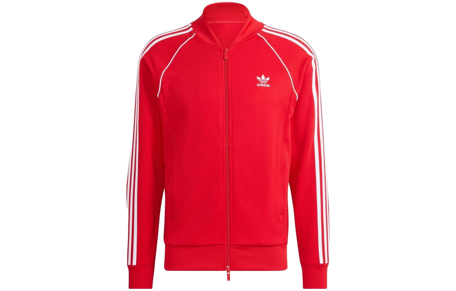 adidas Originals Adicolor Classics SST Track Jacket Red Long Sleeve IL2494 圖 2
