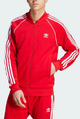 adidas Originals Adicolor Classics SST Track Jacket Merah Lengan Panjang IL2494 Lookbook adidas Originals Adicolor Classics SST Track Jacket Merah Lengan Panjang IL2494