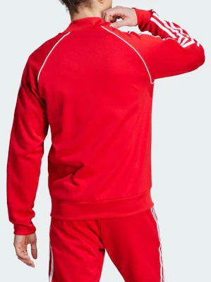 adidas Originals Adicolor Classics SST Track Jacket Merah Lengan Panjang IL2494 Shop adidas Originals Adicolor Classics SST Track Jacket Merah Lengan Panjang IL2494