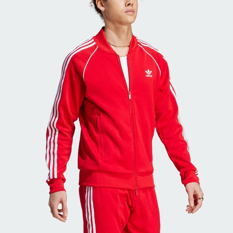 adidas Originals Adicolor Classics SST Track Jacket Red Long Sleeve IL2494 圖 5
