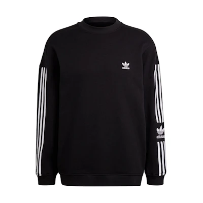 adidas Originals Adicolor Classics Trefoil Crewneck Sweatshirt Black Unisex H41315