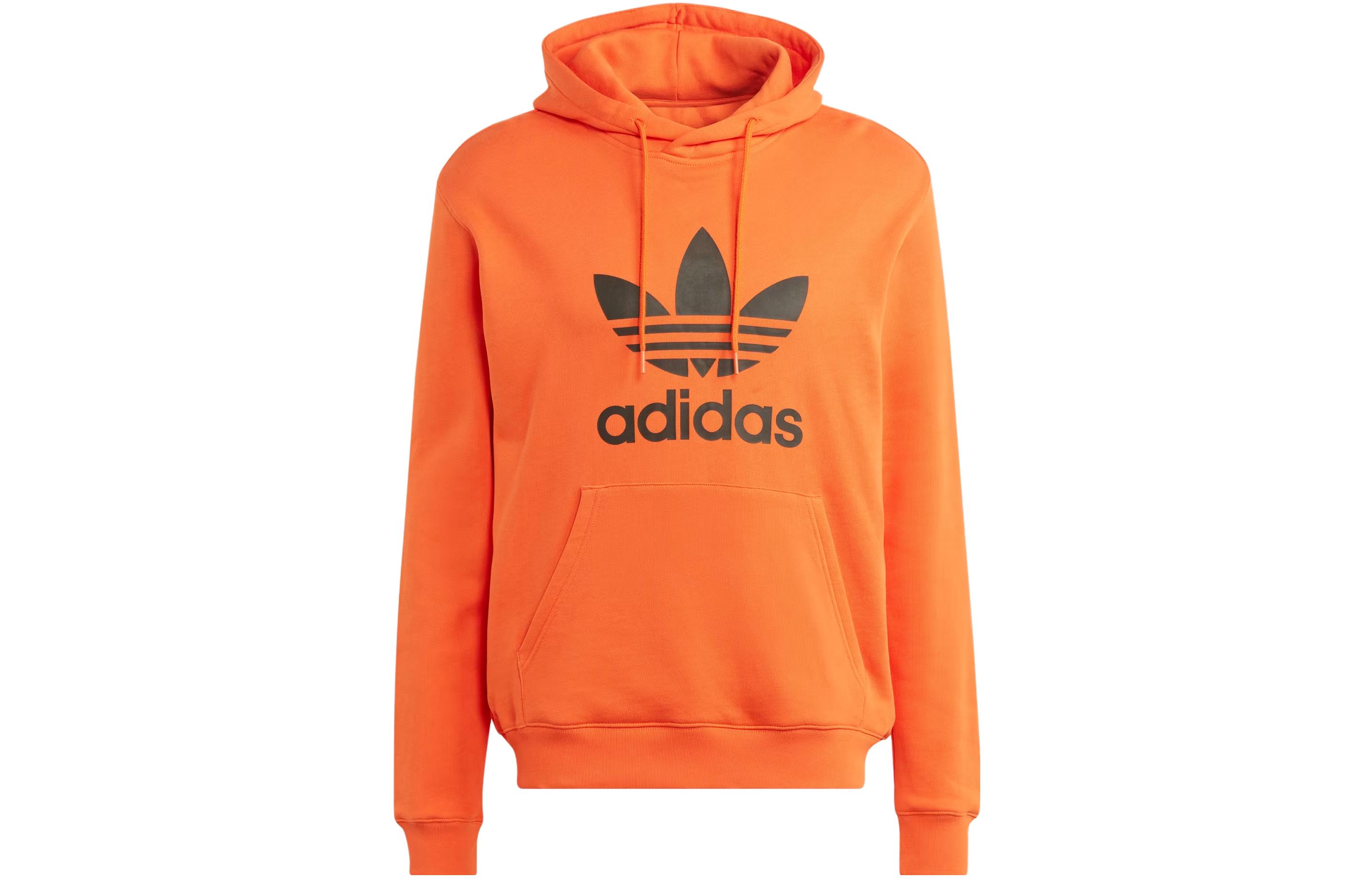 adidas Originals Adicolor Classics Trefoil Logo Hoodie Orange II5769