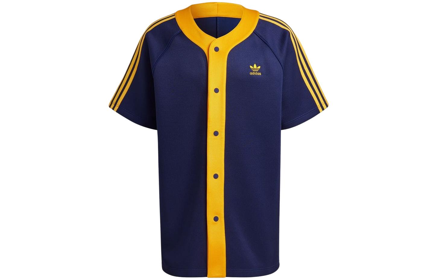 adidas Originals Adicolor Colorblock 3-Stripes Logo Short-Sleeve Shirt IM4458
