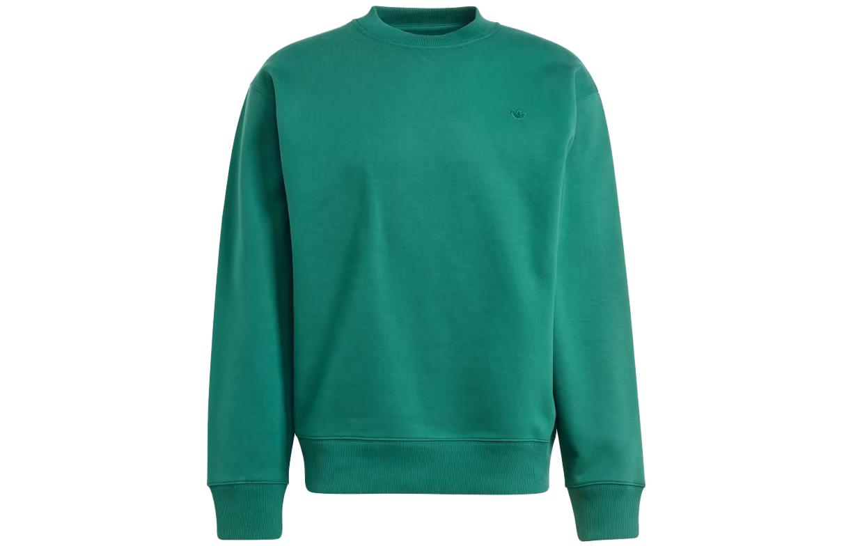 adidas Originals Adicolor Contempo Crew Sweatshirt Green Loose Fit IM2113