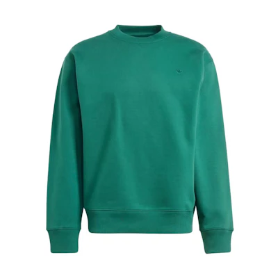 adidas Originals Adicolor Contempo Crew Sweatshirt Green Loose Fit IM2113