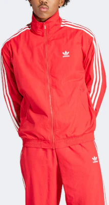 adidas Originals Adicolor Firebird Red 3-Stripes Track Jacket IT2495 Lookbook adidas Originals Adicolor Firebird Red 3-Stripes Track Jacket IT2495