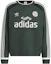 Buy adidas Originals Adicolor FW24 Logo針織圓領長袖上衣 礦綠色 男女款 JL8364