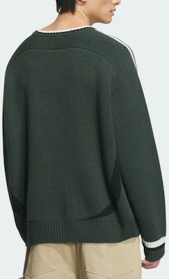 adidas Originals Adicolor FW24 Logo針織圓領長袖上衣 礦綠色 男女款 JL8364 Shop adidas Originals Adicolor FW24 Logo針織圓領長袖上衣 礦綠色 男女款 JL8364