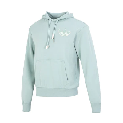adidas Originals Adicolor Green Hoodie Casual Logo Sweatshirt HS1999