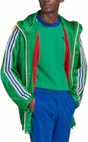 Lookbook adidas Originals 綠色復古條紋風衣外套 IB3440