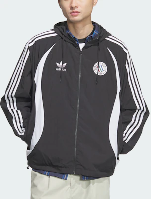 adidas Originals Adicolor HD JKT Retro Logo Hoodie Jaket Hitam FW24 JL8358 Lookbook adidas Originals Adicolor HD JKT Retro Logo Hoodie Jaket Hitam FW24 JL8358