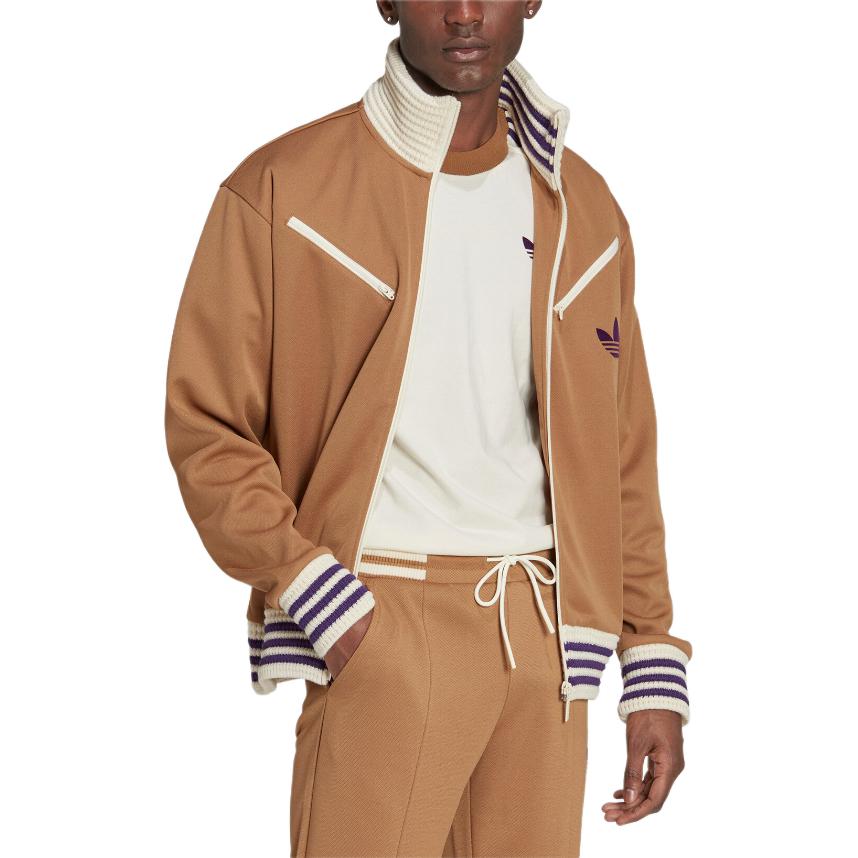 Details for adidas Originals Adicolor Heritage Montreal 復古標誌棕色運動外套 IB3442