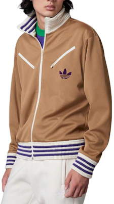 adidas Originals Adicolor Heritage Montreal 復古標誌棕色運動外套 IB3442 1